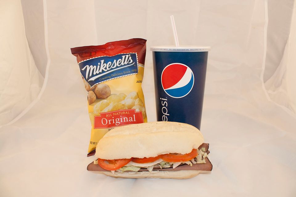 Order With Chips and Large Drink food online from Subby's store, Dayton on bringmethat.com