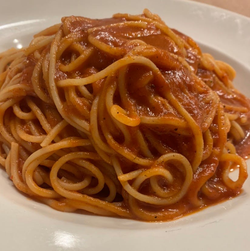 Order 1. Spaghetti Marinara - Pasta food online from Village Cafe & Pizza store, Los Angeles on bringmethat.com
