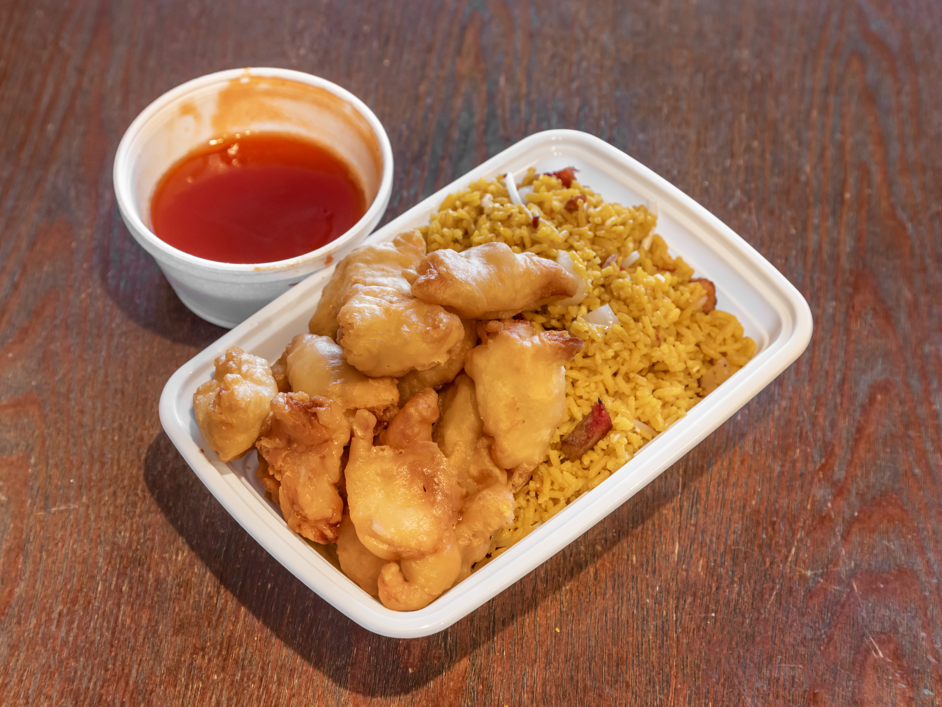 Order 31. Sweet and Sour Chicken food online from Green Jade Chinese Food store, Walden on bringmethat.com