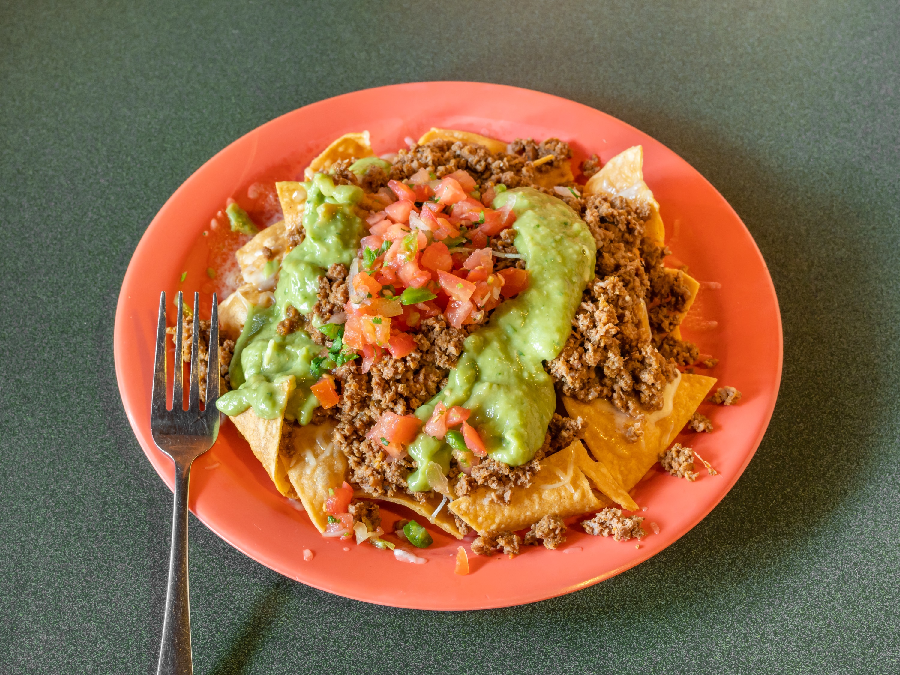 Order Super Nachos food online from Taqueria Alonzo store, Albany on bringmethat.com