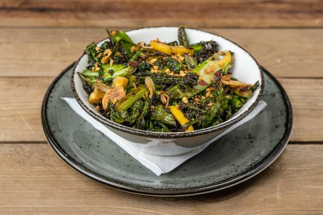 Order Side Roasted Broccolini food online from Bar Louie store, Granger on bringmethat.com