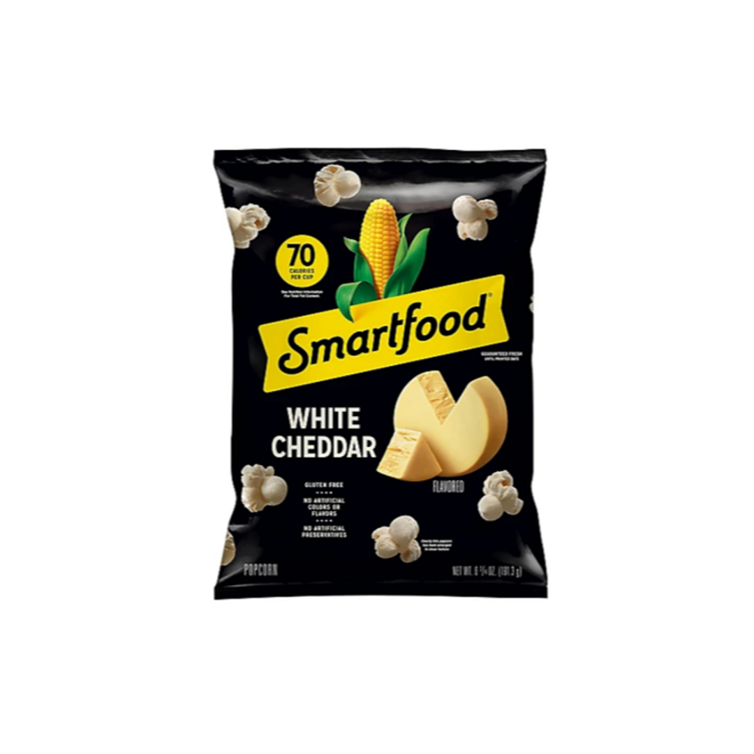 Order Smartfood White Cheddar Popcorn 8 Oz food online from Rebel store, Las Vegas on bringmethat.com