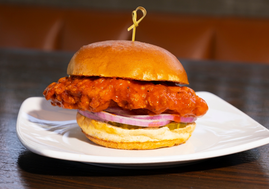 Order Buffalo Chicken Sandwich food online from Stacked store, Huntington Beach on bringmethat.com