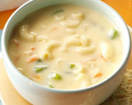 Order Macaroni Cheese(Frozen Soup) food online from Soup Kettle Grille store, Meridian on bringmethat.com
