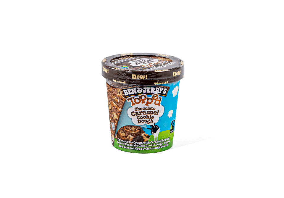 Order Ben and Jerry's Chocolate Caramel Brownie Pint food online from Wawa store, Midlothian on bringmethat.com