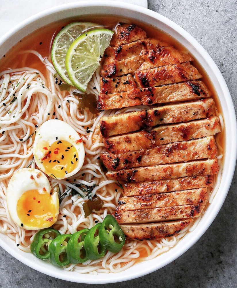 Order Grilled Chicken Style Ramen food online from F&F Poke Bowl store, Erie on bringmethat.com