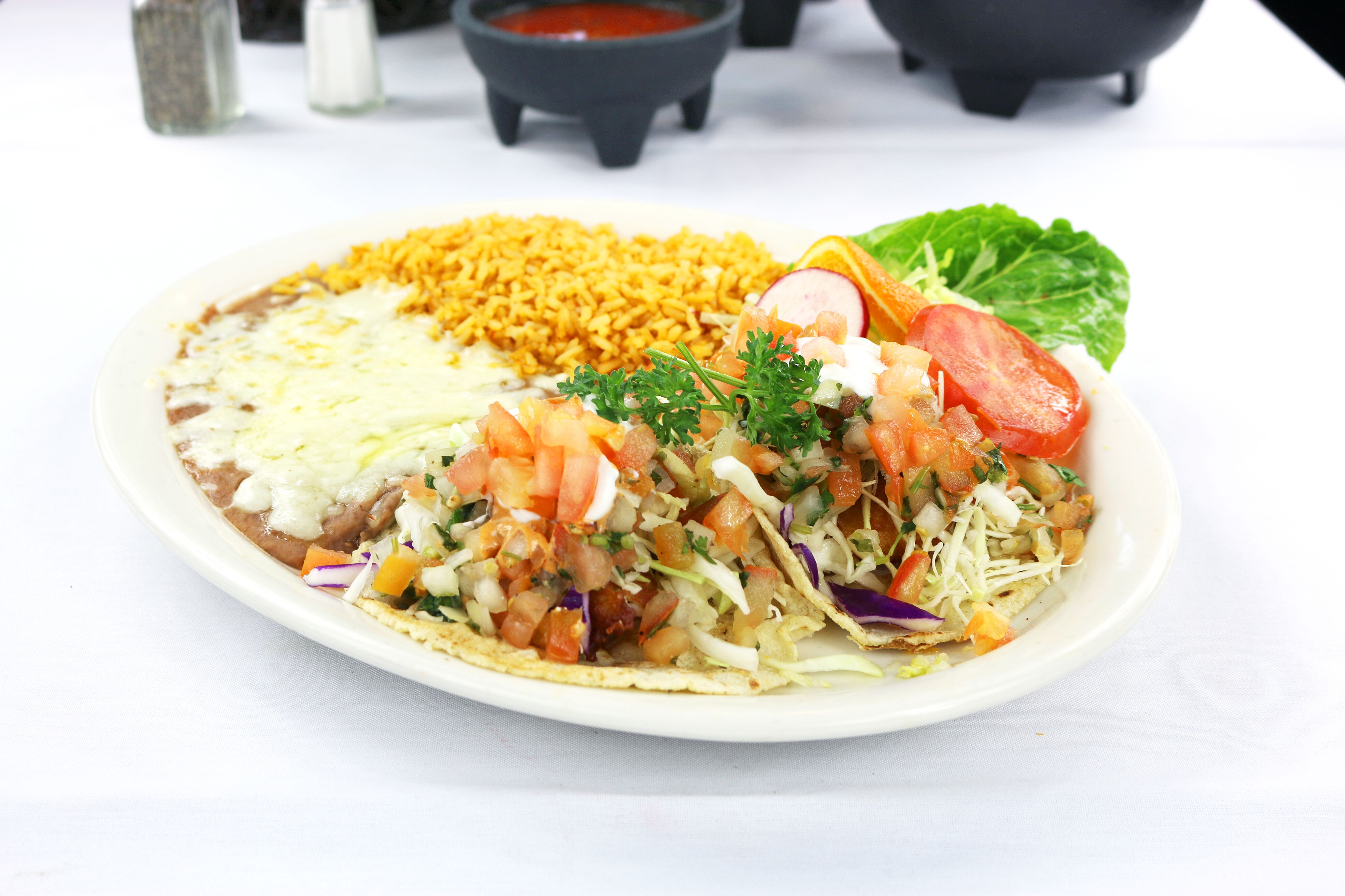 Order Baja Tacos food online from Fiesta Martin Tacos store, Inglewood on bringmethat.com