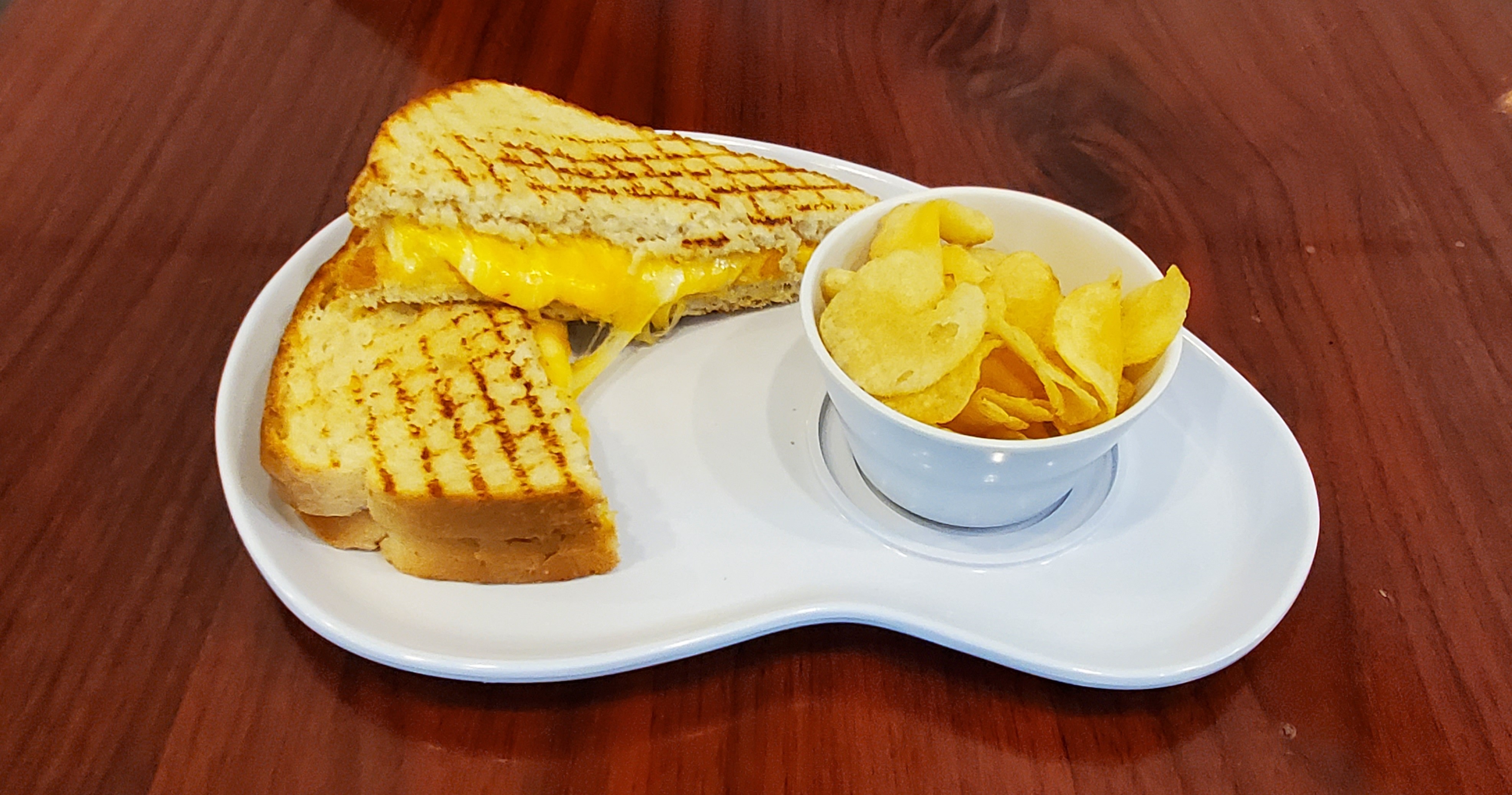 Order Grilled Cheese Sandwich food online from Sleek Creperie Cafe store, Cypress on bringmethat.com