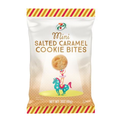 Order 7-Selecy Mini Salted Caramel Cookie Bites 3oz food online from 7-Eleven store, Ashburn on bringmethat.com
