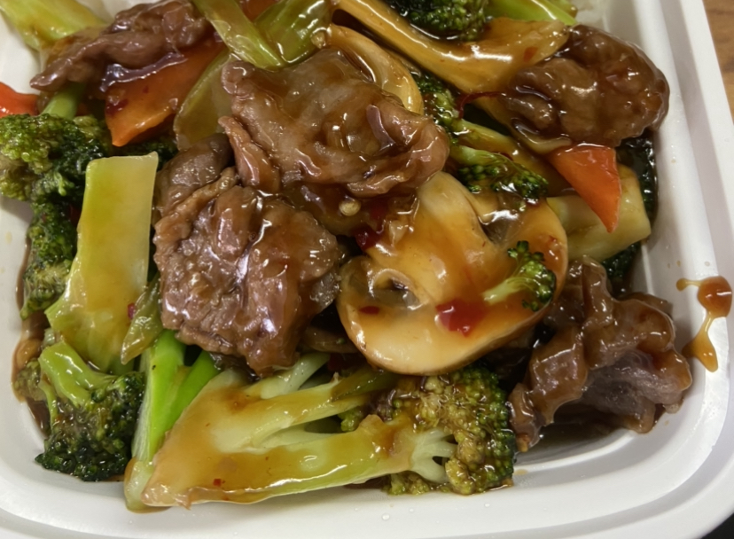 Order 76. Beef with Garlic Sauce food online from New Jin Xin store, Brooklyn on bringmethat.com