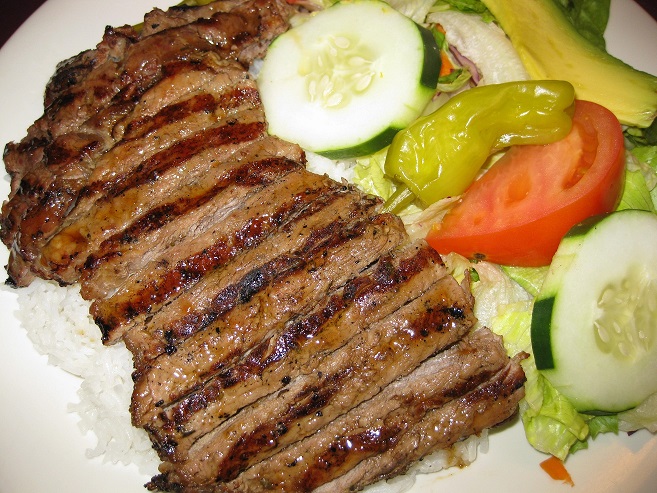 Order Ribeye Steak Plate food online from Covina Burgers store, Covina on bringmethat.com
