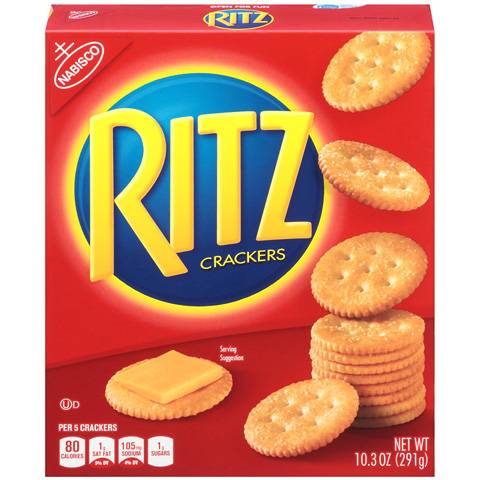 Order Nabisco Ritz Crackers 10.3oz food online from 7-Eleven store, Lakewood on bringmethat.com