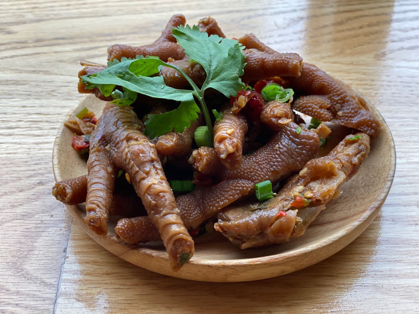 Order spicy chicken feet 卤香辣鸡脚 food online from East Flour store, Jersey City on bringmethat.com