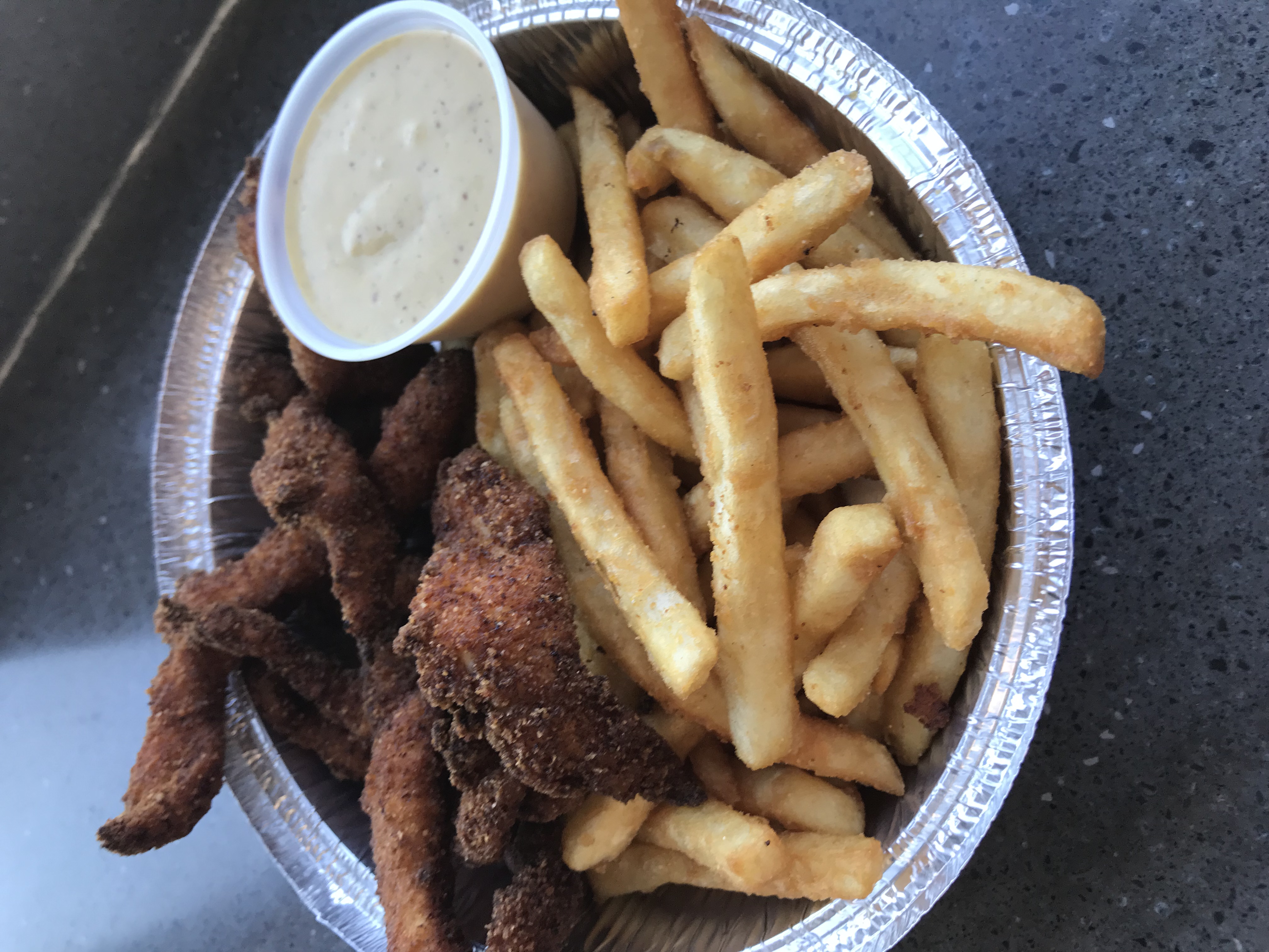 Order Kid's Chicken Fingers food online from Gyros & Heros store, North Bellmore on bringmethat.com