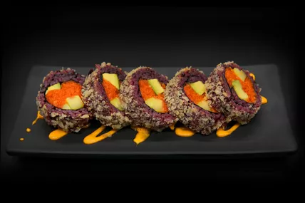 Order Spicy Tuna Crunch Roll food online from Hookmerolls store, Los Angeles on bringmethat.com