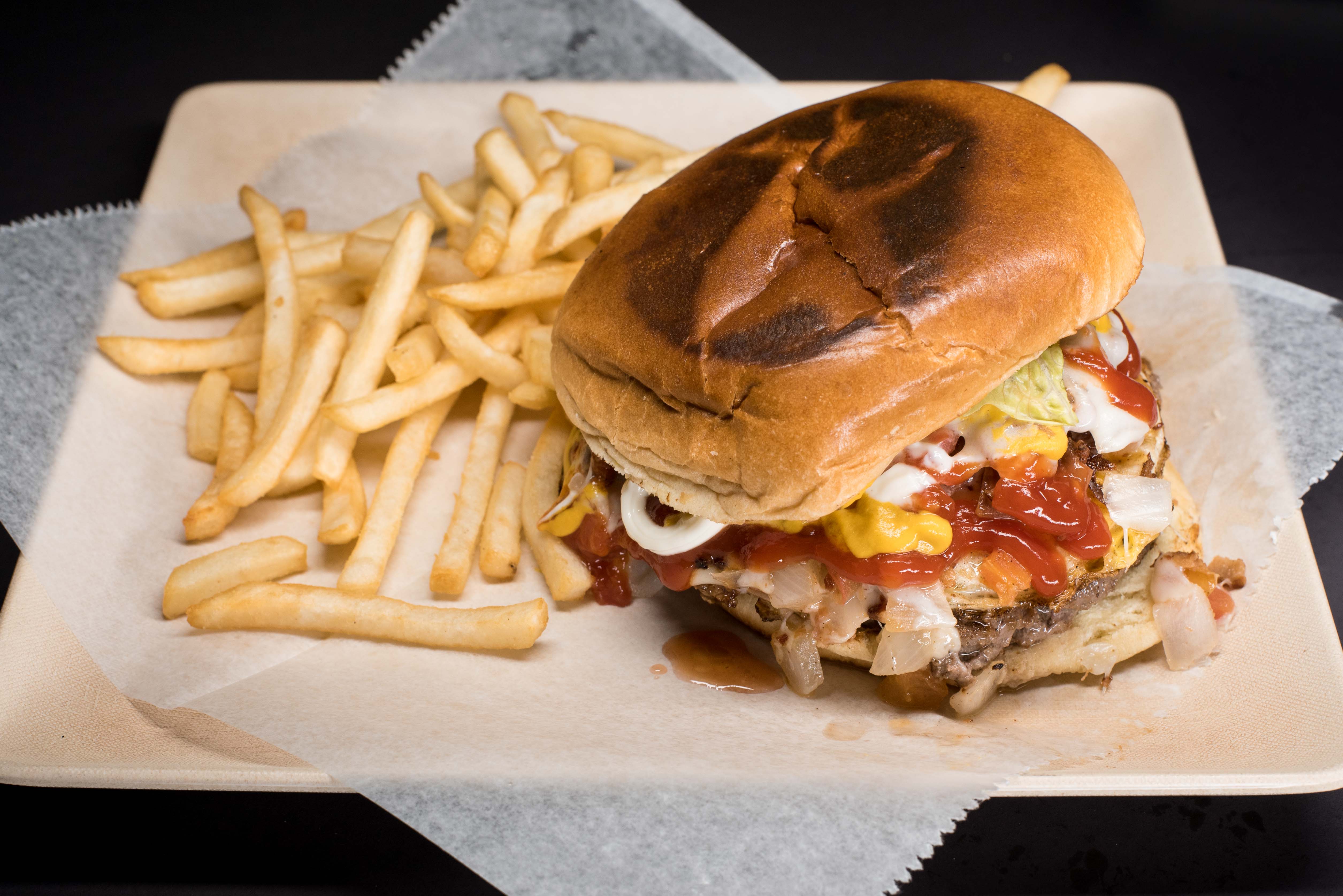Order American Burger food online from Brazilian Bowl - Albany Park store, Chicago on bringmethat.com
