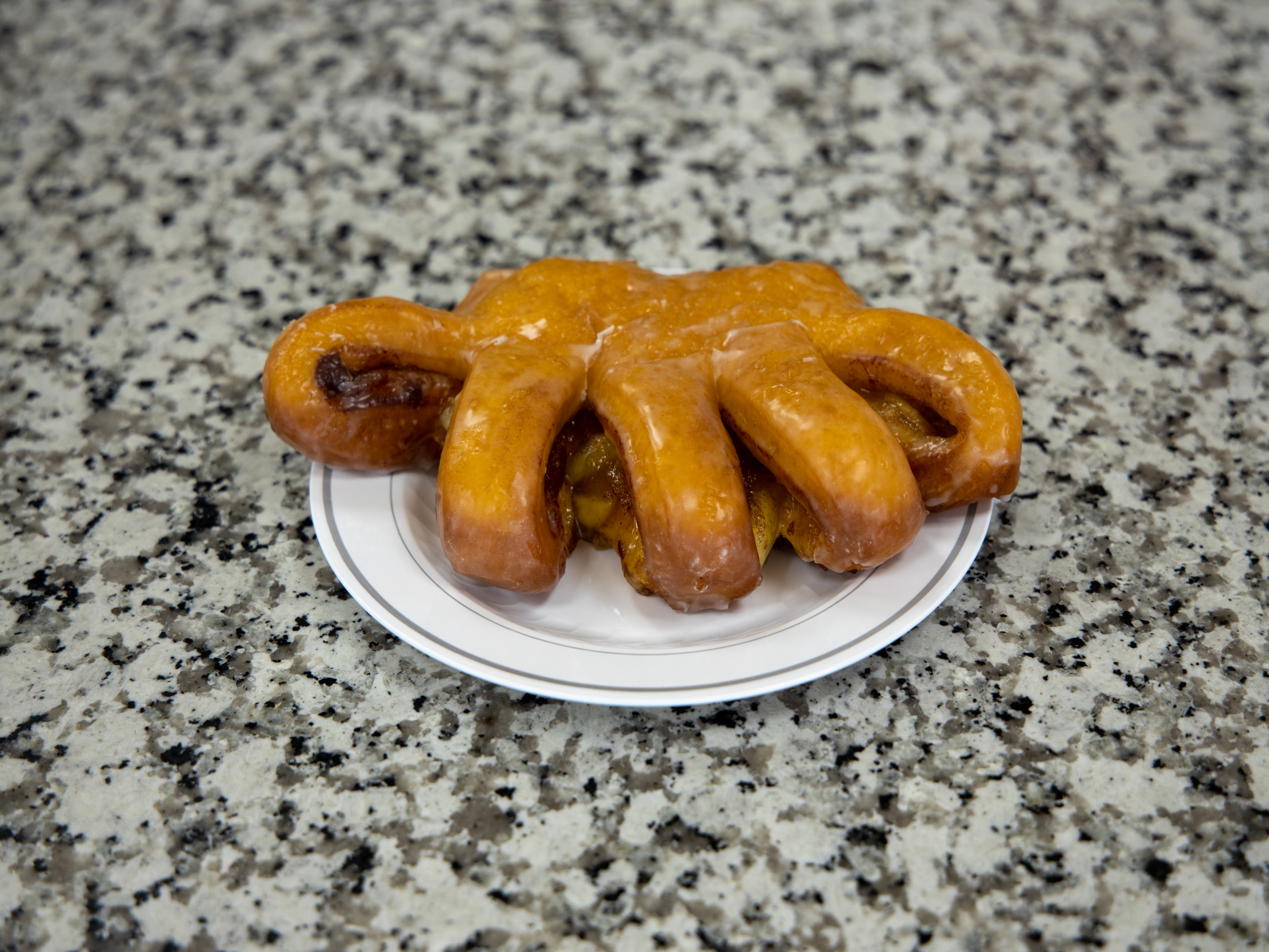 Order Bear Claw Donut food online from Pats Donut store, Conroe on bringmethat.com