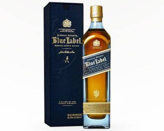 Order Johnnie Walker Blue Label Blended Scotch Whisky Proof: 80 750 ML food online from Newport Wine & Spirits store, Newport Beach on bringmethat.com