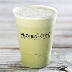 Order Matcha Green Tea Latte food online from Protein House store, Mcallen on bringmethat.com