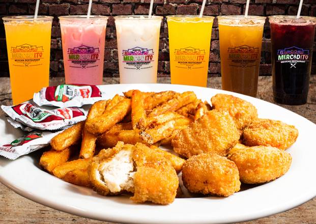 Order Kids Chicken Nuggets & Fries food online from El Mercadito Mexican Restaurant store, Memphis on bringmethat.com