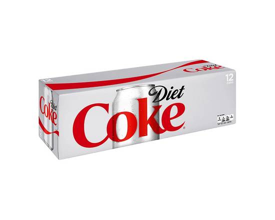 Order Diet Coke 12 Pack Cans food online from Chevron store, Desert Hot Springs on bringmethat.com