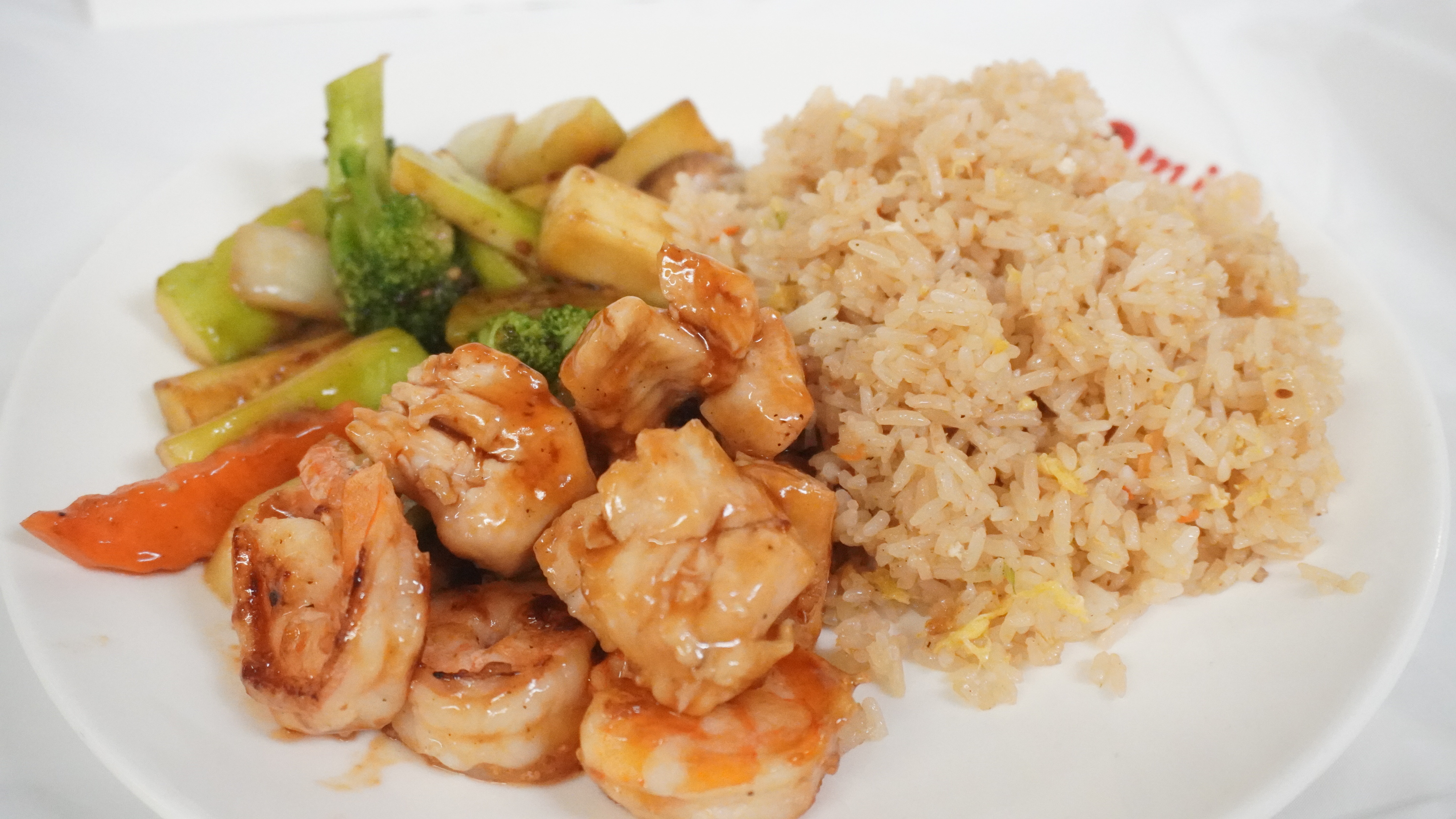 Order Hibachi Chicken and Shrimp Lunch Special food online from Mizu Japanese Restaurant store, Niles on bringmethat.com