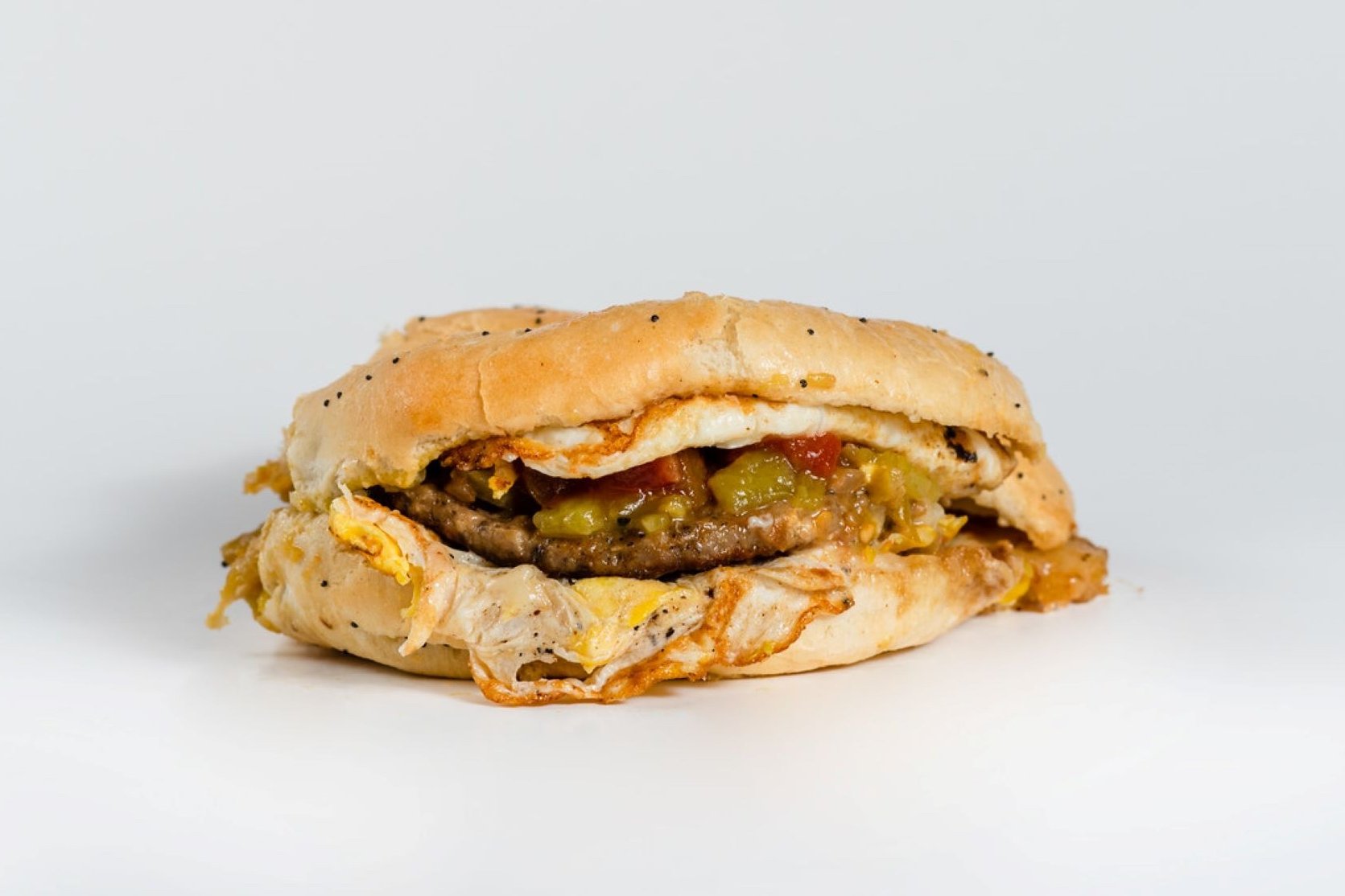 Order Huevos Locos Breakfast Sandwich food online from Gandolfo Deli store, Murray on bringmethat.com