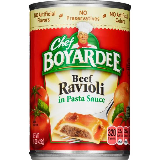 Order Chef Boyardee Beef Ravioli food online from CVS store, BRYAN on bringmethat.com