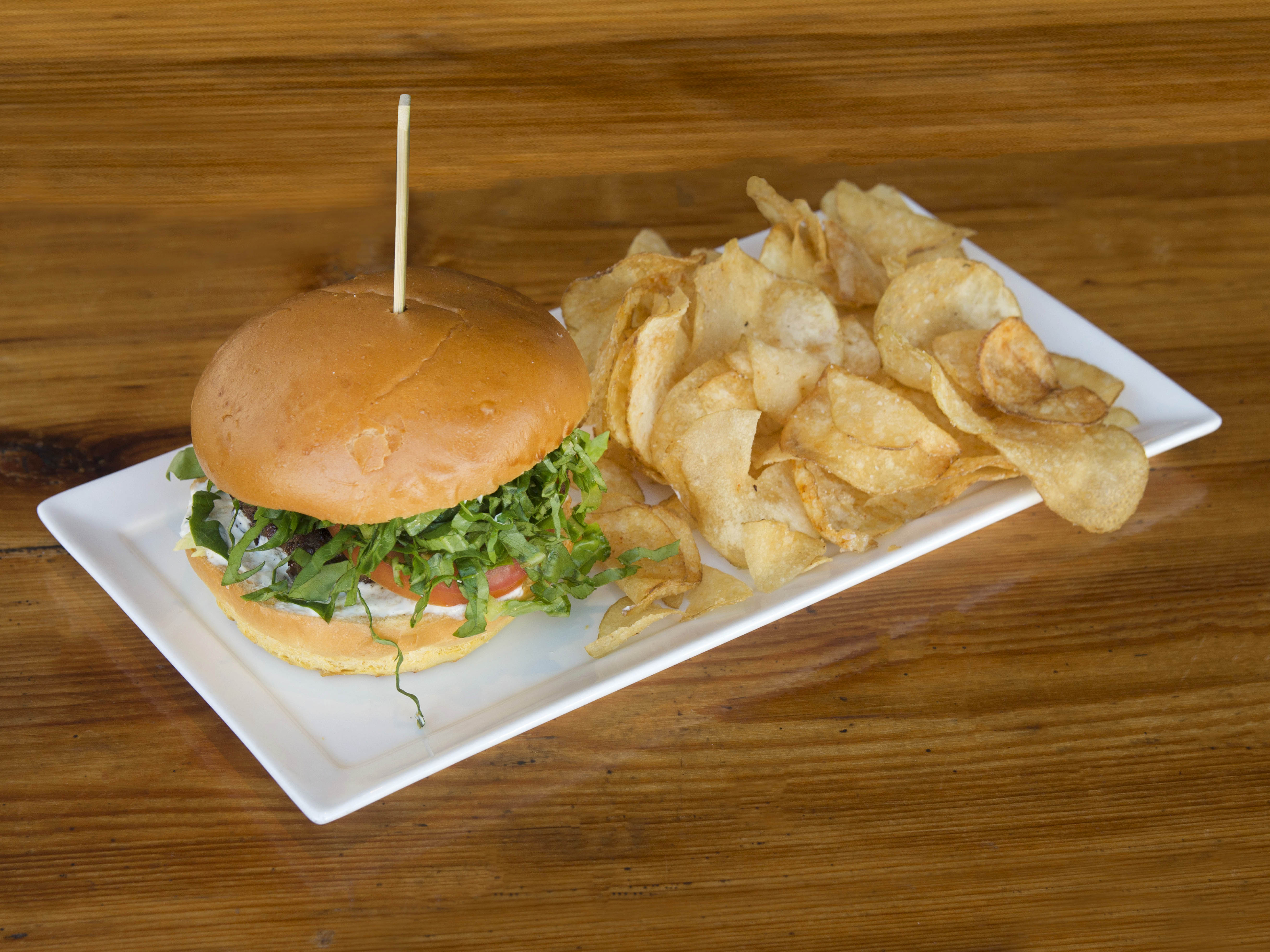 Order Lamb Burger Lunch food online from Encontro North Park store, San Diego on bringmethat.com