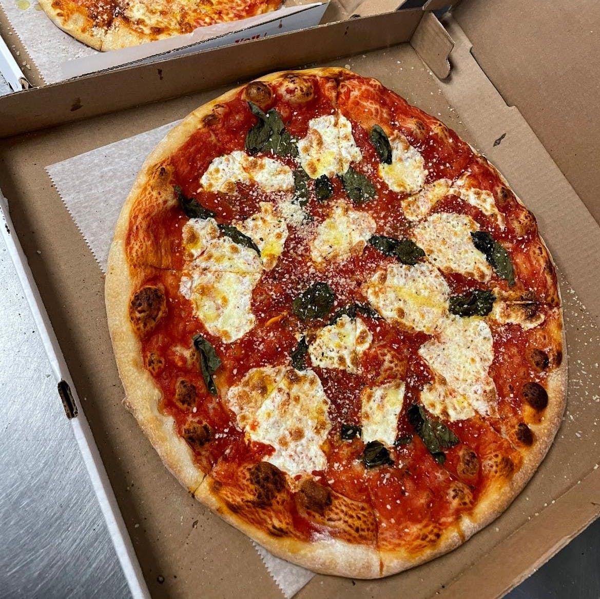 Order Margherita Pizza - Small 12" food online from Mickey N.Y. Pizza store, Derry on bringmethat.com