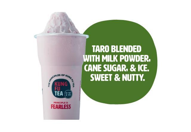 Order Taro Slush food online from Kung Fu Tea store, Columbus on bringmethat.com