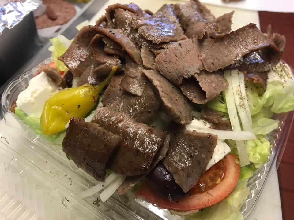 Order Gyro Salad food online from Rudy's Grill store, Summit Argo on bringmethat.com