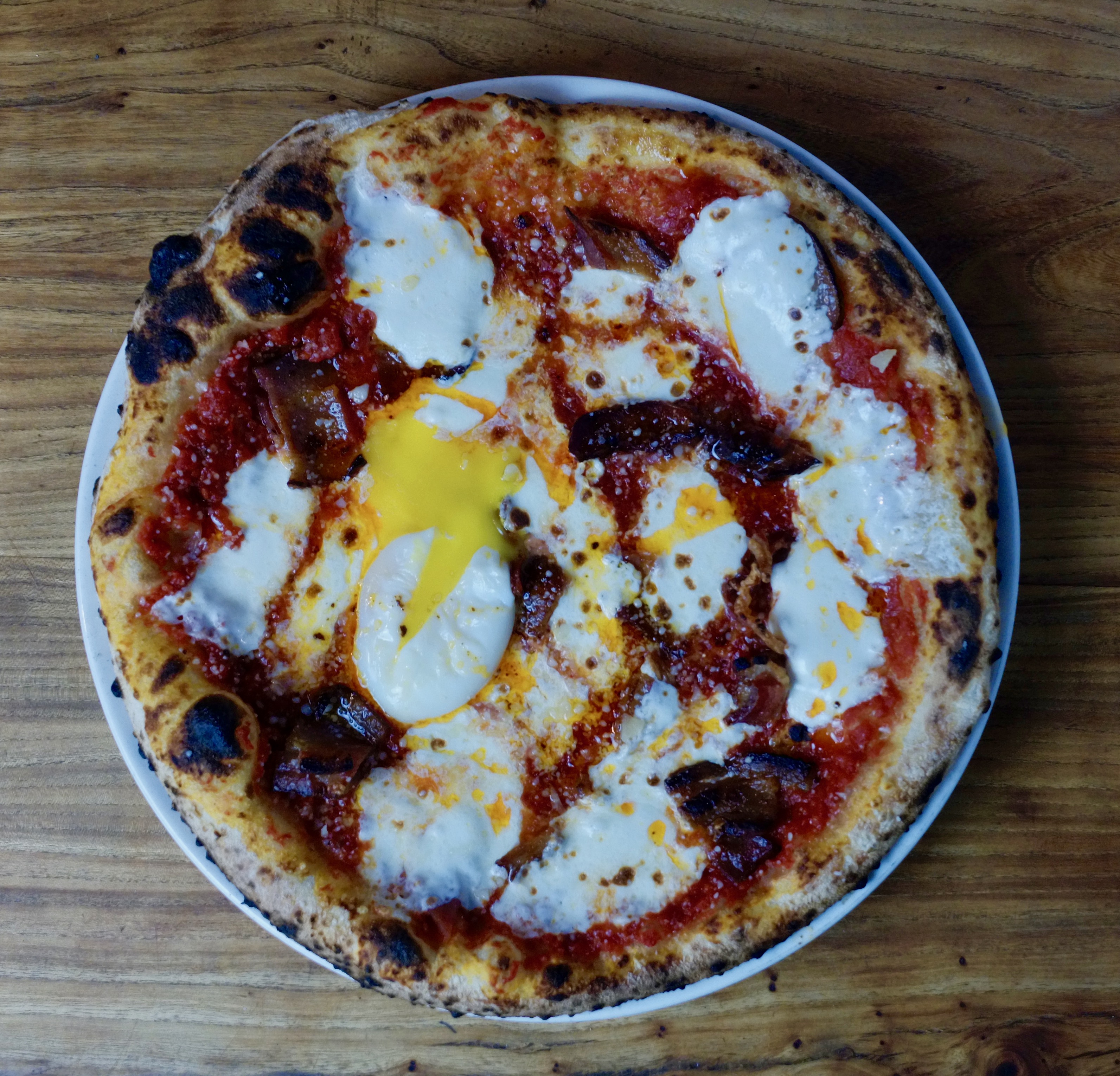 Order Eggs in Hell Pizza food online from Pizza Moto store, Brooklyn on bringmethat.com