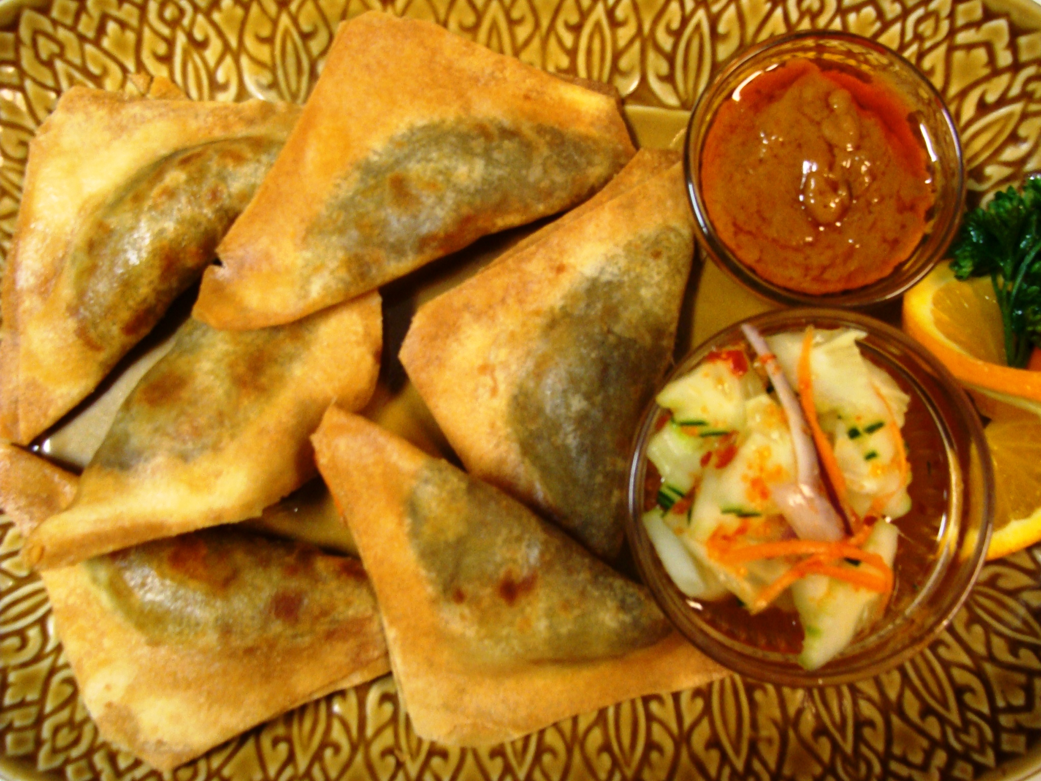 Order 10. Curry Puff food online from Thai Spice store, Pinole on bringmethat.com