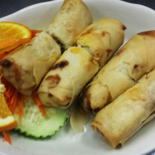 Order A3. Egg Rolls food online from Thai Bbq & Noodles store, Cypress on bringmethat.com