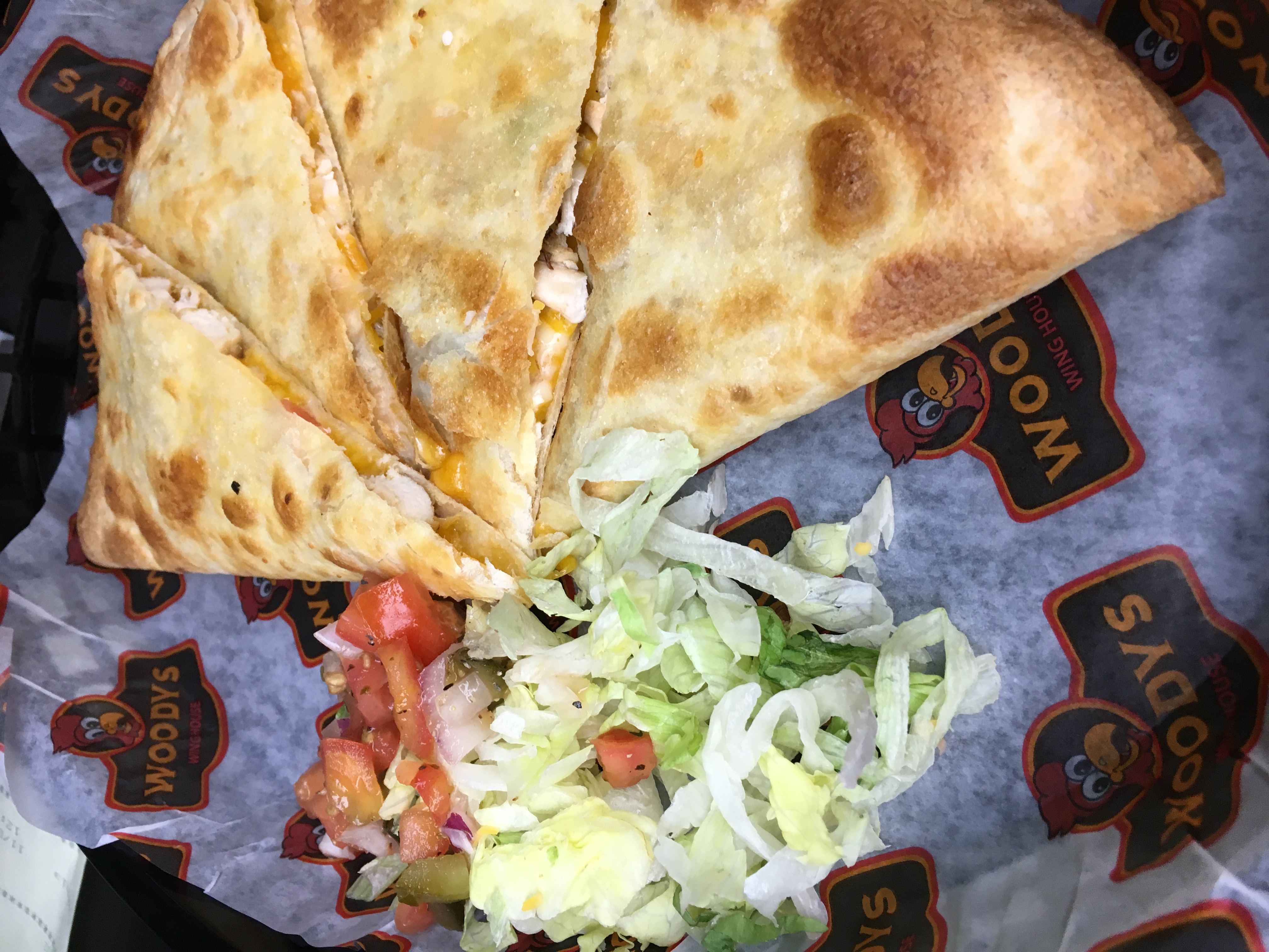 Order Quesadillas food online from Woody Wing House store, Columbus on bringmethat.com
