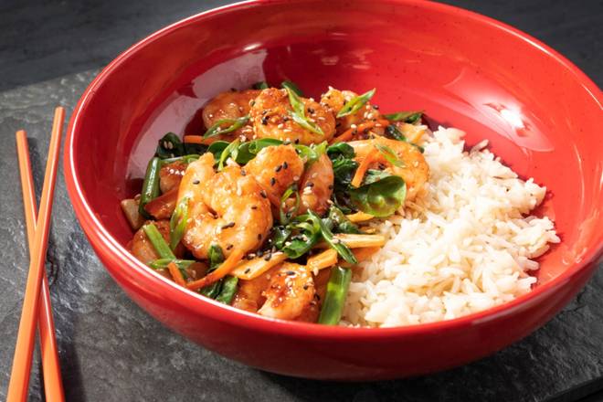 Order Spicy Gochujang Shrimp food online from Bd Mongolian Grill store, Denver on bringmethat.com
