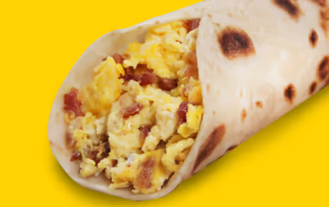 Order Taco Bacon Egg food online from Taco Palenque store, San Juan on bringmethat.com