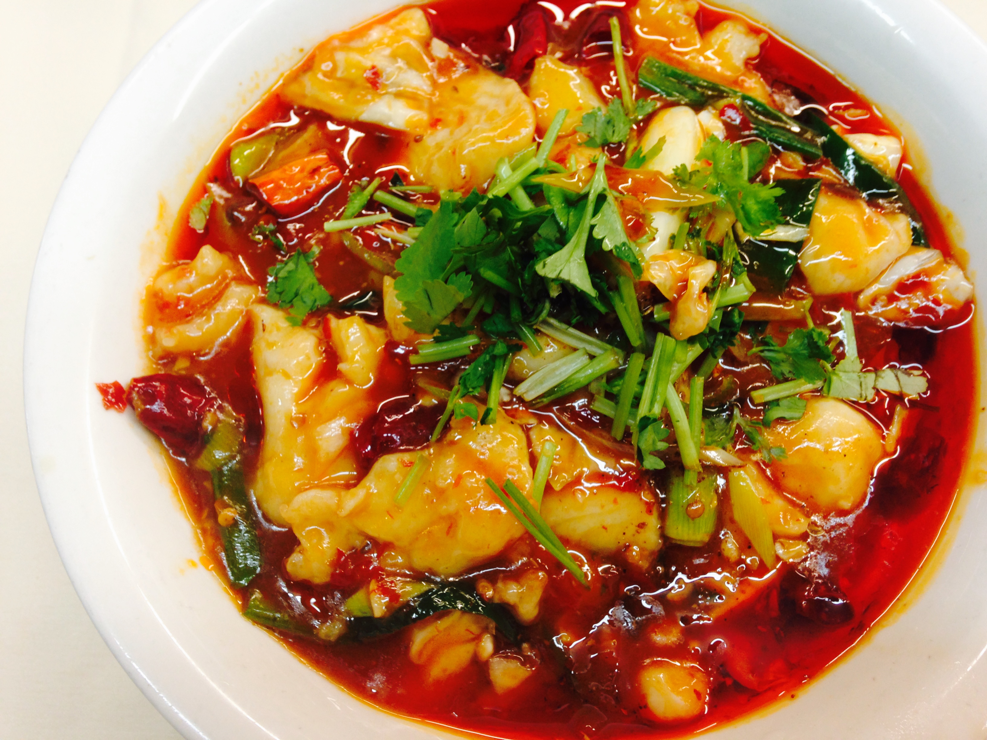Order Spicy Boiled Fish Filed food online from Joy Restaurant store, San Mateo on bringmethat.com