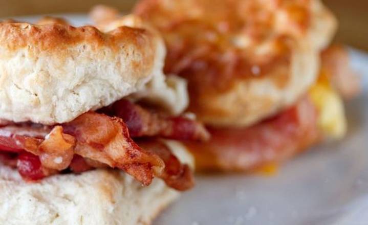 Order Bacon BISCUIT food online from Puckett'S Grocery And Restaurant store, Nashville on bringmethat.com