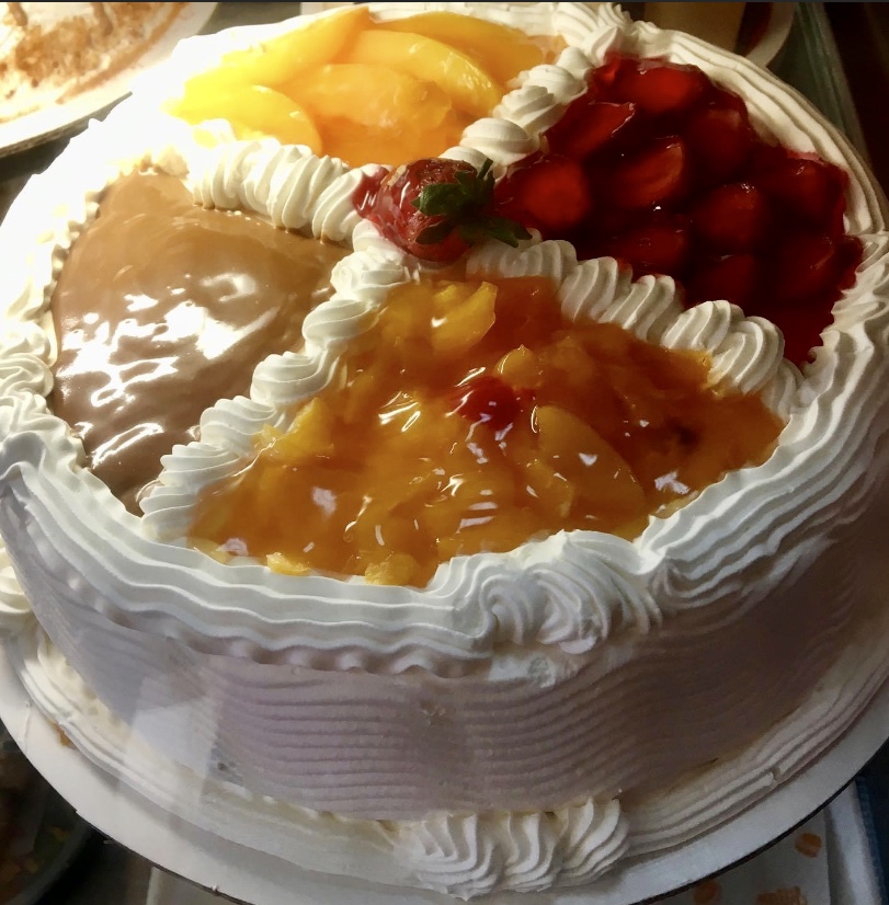 Order C1. Tres Leches Cake Slice food online from Guana Cafe store, Irving on bringmethat.com