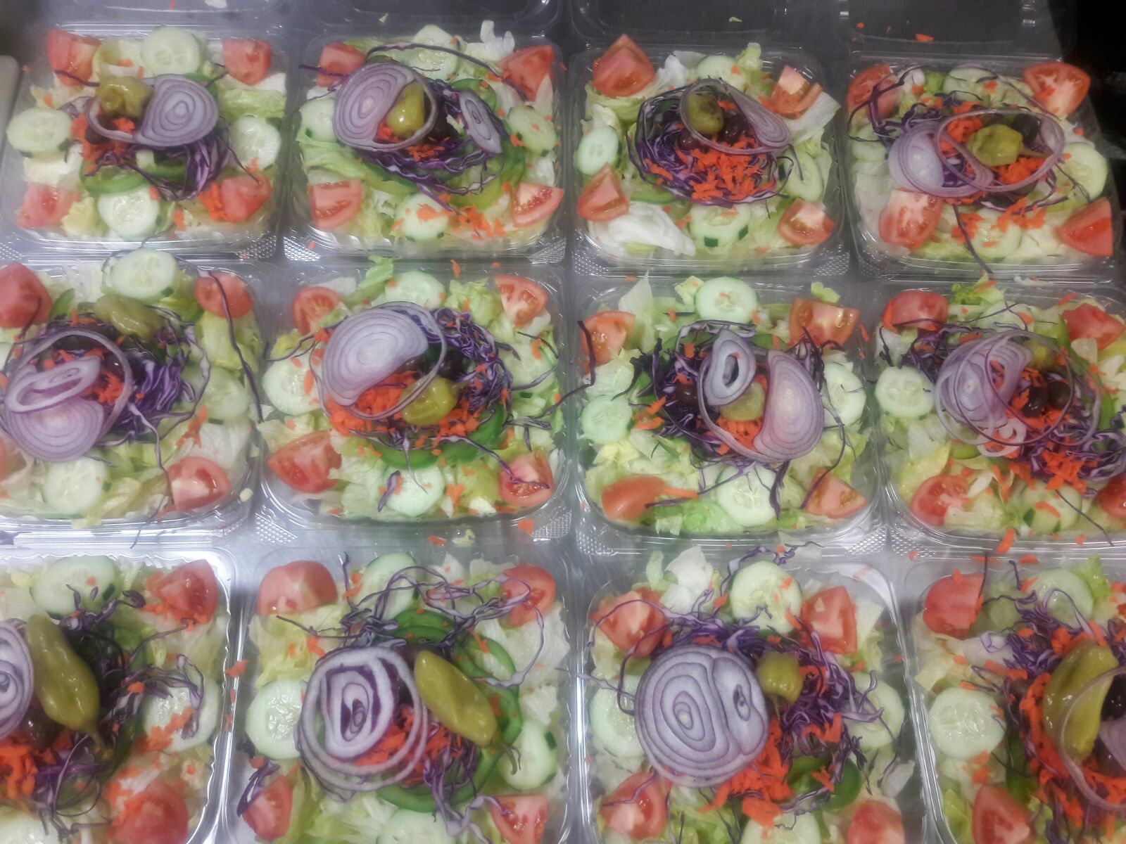 Order Garden Salad food online from D&D Pizza & Subs store, Watertown on bringmethat.com