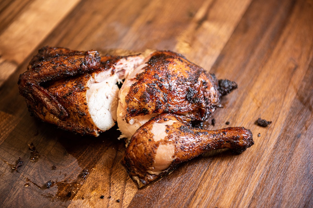 Order Whole Chicken food online from Smokey Mo Bbq store, Round Rock on bringmethat.com
