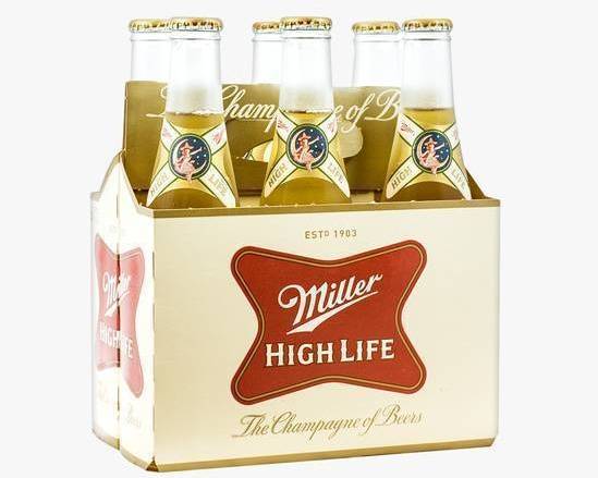 Order Miller High Life, 12pk bottle beer (4.2% ABV) food online from Quick N' Easy Liquor & Wine store, Seattle on bringmethat.com