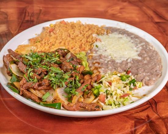 Order Steak a La Mexicana food online from Casa Agave store, Longmont on bringmethat.com
