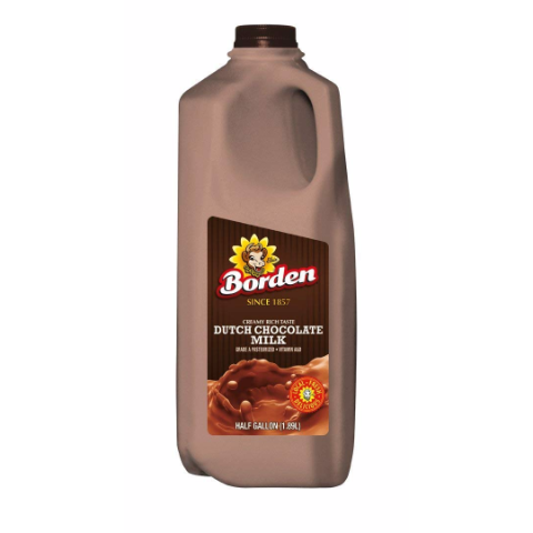Order Borden Dutch Chocolate Milk Half Gallon food online from 7-Eleven store, Willoughby Hills on bringmethat.com