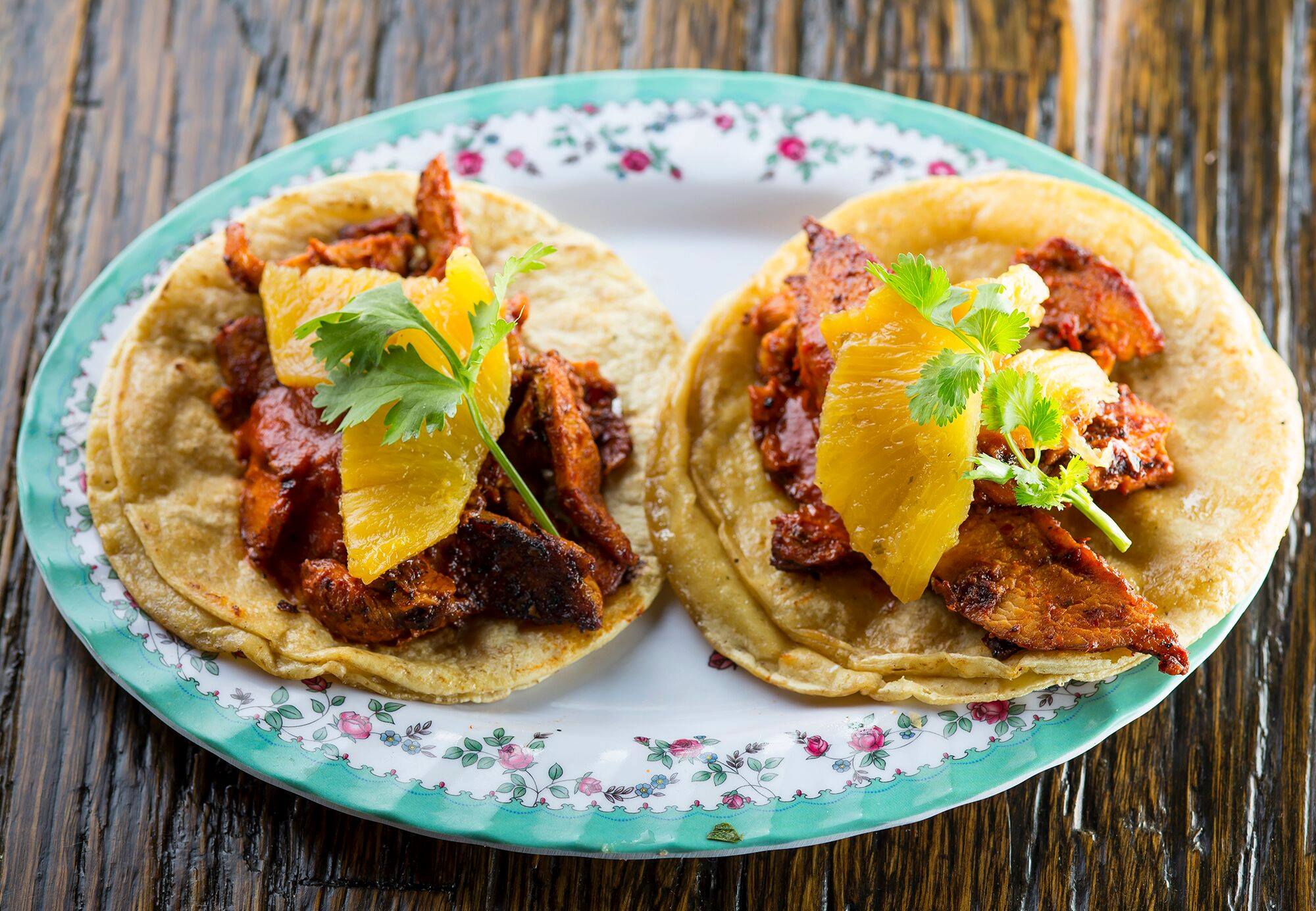 Order Al Pastor de Pollo Tacos food online from English store, Chicago on bringmethat.com
