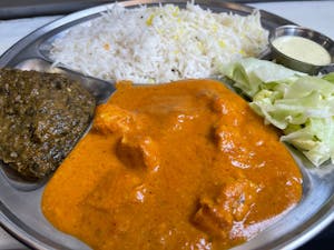 Order Chicken Korma Lunch food online from Crown of India store, Los Angeles on bringmethat.com