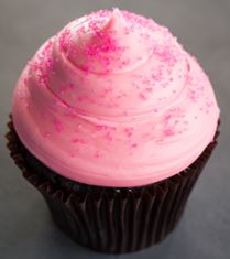 Order Pink Chocolate food online from Small Cakes Aurora store, aurora on bringmethat.com