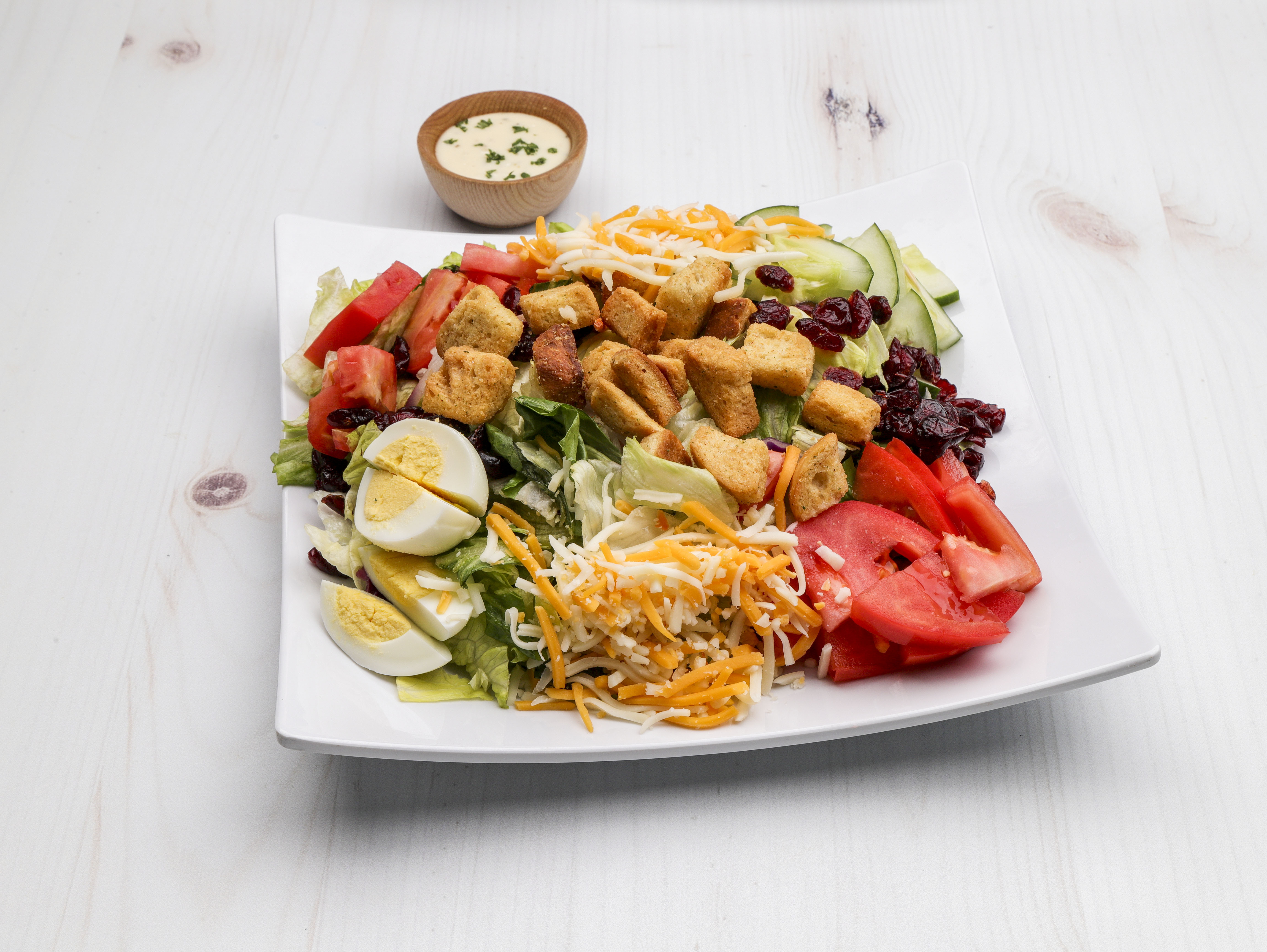Order Chef Salad food online from Baja's Southern Cooking and More store, Gulfport on bringmethat.com